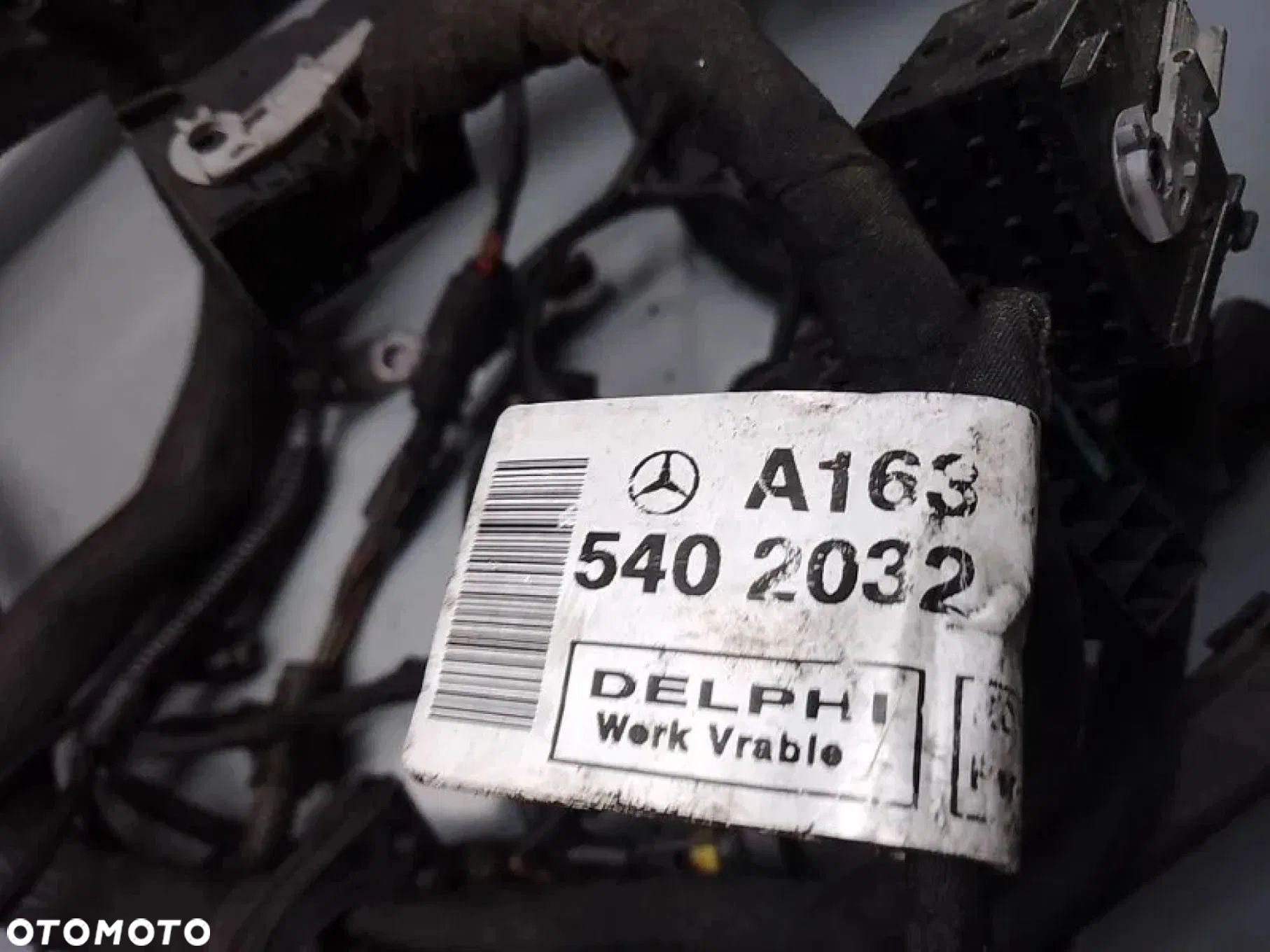 Wiązka Silnika Instalacja Mercedes ML W163 4.0 CDI V8 A1635402032 - 5