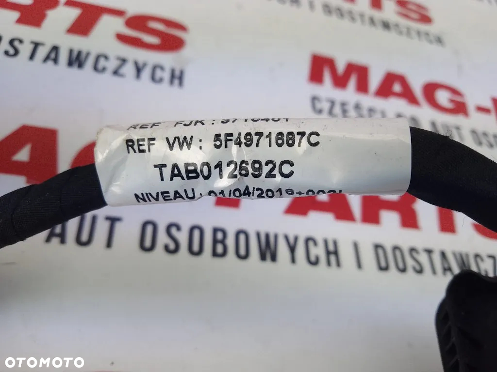 Wiązka Drzwi Tylna Prawa Tył Seat Leon III Lift 18r 5F4971687C - 6