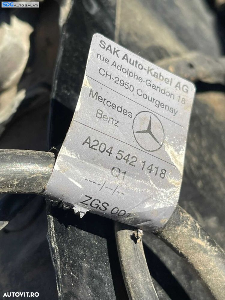 Borna Minus Baterie Acumulator cu Senzor Capsa Mercedes Clasa E Class W212 S212 E180 E200 E220 E250 E300 E320 2009 - 2016 Cod A2045421418 [C8465] - 3