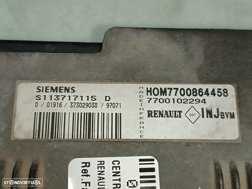 CENTRALINA MOTOR UCE RENAULT LAGUNA I 1997 -7700864458 - 2