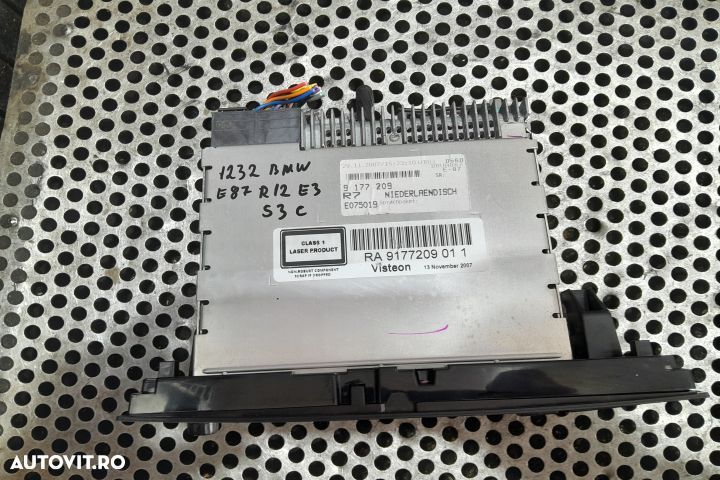 Radio cd 9177209 9177209 BMW Seria 1 E81/E82/E87/E88 [facelift] [2007 - 2