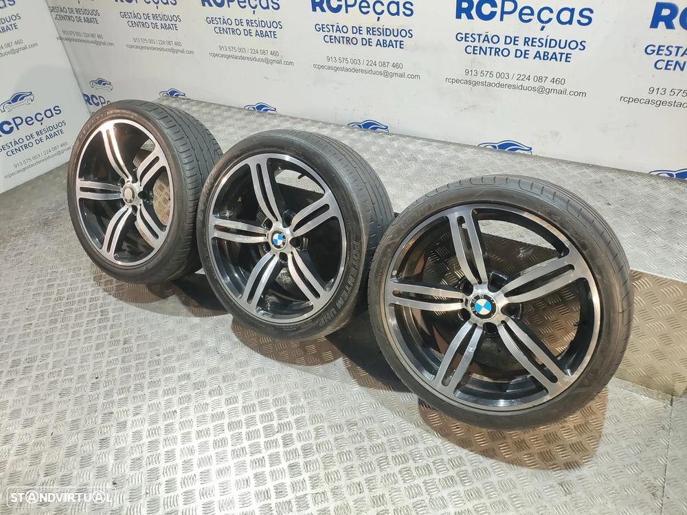Conjunto de 3 jantes 19 M6 Não originais BMW Serie 6 E63 E64 5x120 8,5J ET12 9,5J ET17 - 18