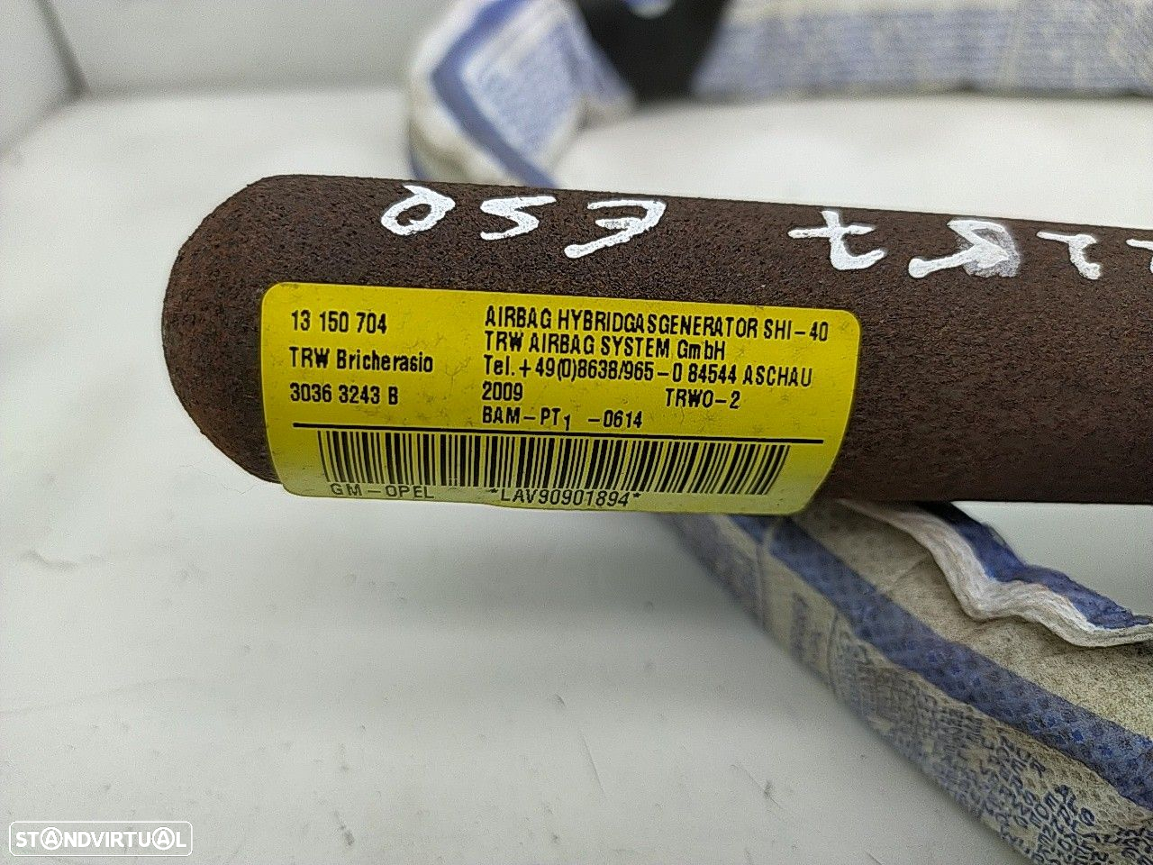 Airbag Cortina Esq Opel Corsa D (S07) - 2