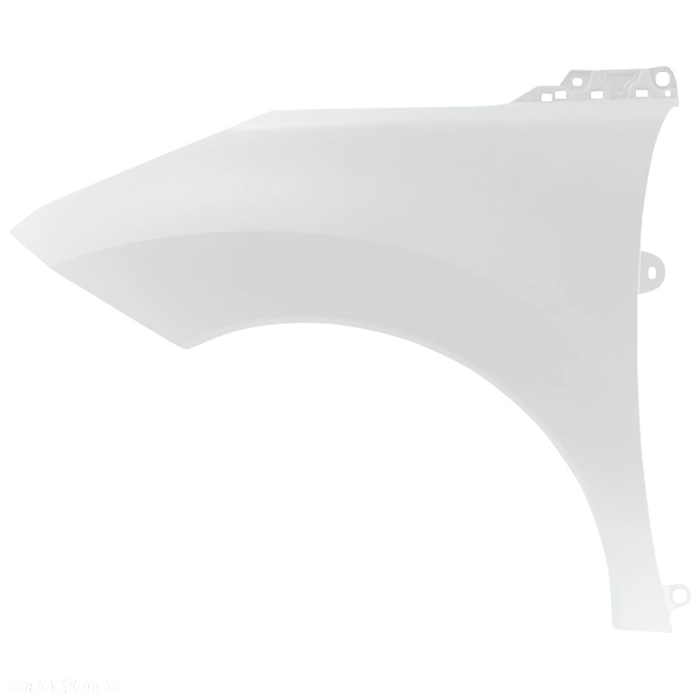 BLU Błotnik PEUGEOT 3008 I KWE lewy biały 2009-2016 przód BlancNacre - 2