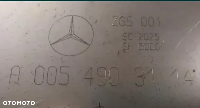 Katalizator, tłumik Mercedes Axor / Actros MP3, MP2, Oryginalny Nowy - 4