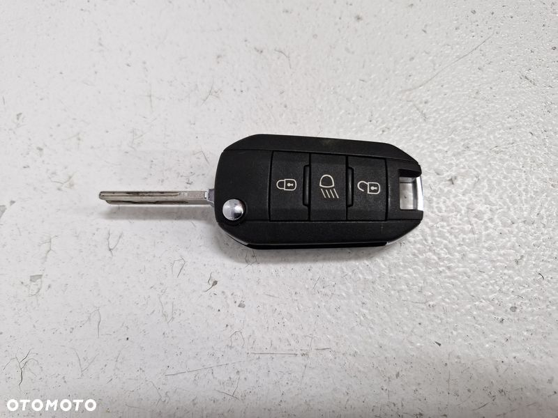 PEUGEOT 2008 1 I STAYJKA KLUCZYK PILOT WKŁADKI WKŁADKA ZAMKA 9663123380 - 3
