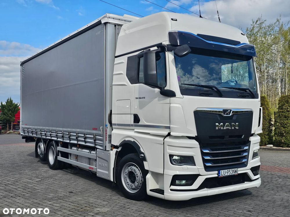MAN TGX 26.470 GX E.6+PRZYCZEPA WECON ZESTAW TANDEM - 40
