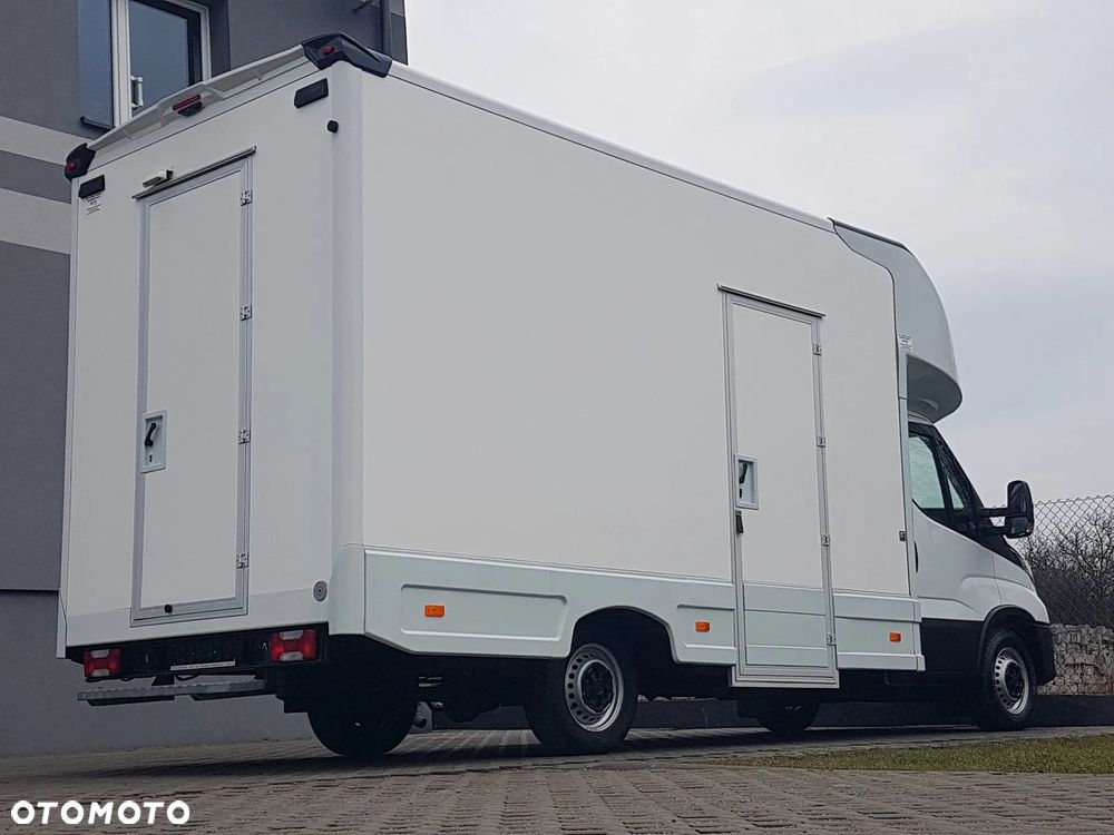 Iveco DAILY KONTENER NISKOPODŁOGOWY 4,43x2,23x2,42 SKLEP BAR FOODTRUCK KAMPER KLIMA - 28