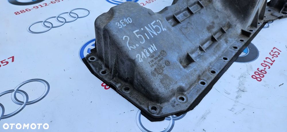 BMW 5 E60 E61 BMW 3 E90 2.5i 218 KM N52 kompletna miska oleju z czujnikiem 7607910 75163802 - 7