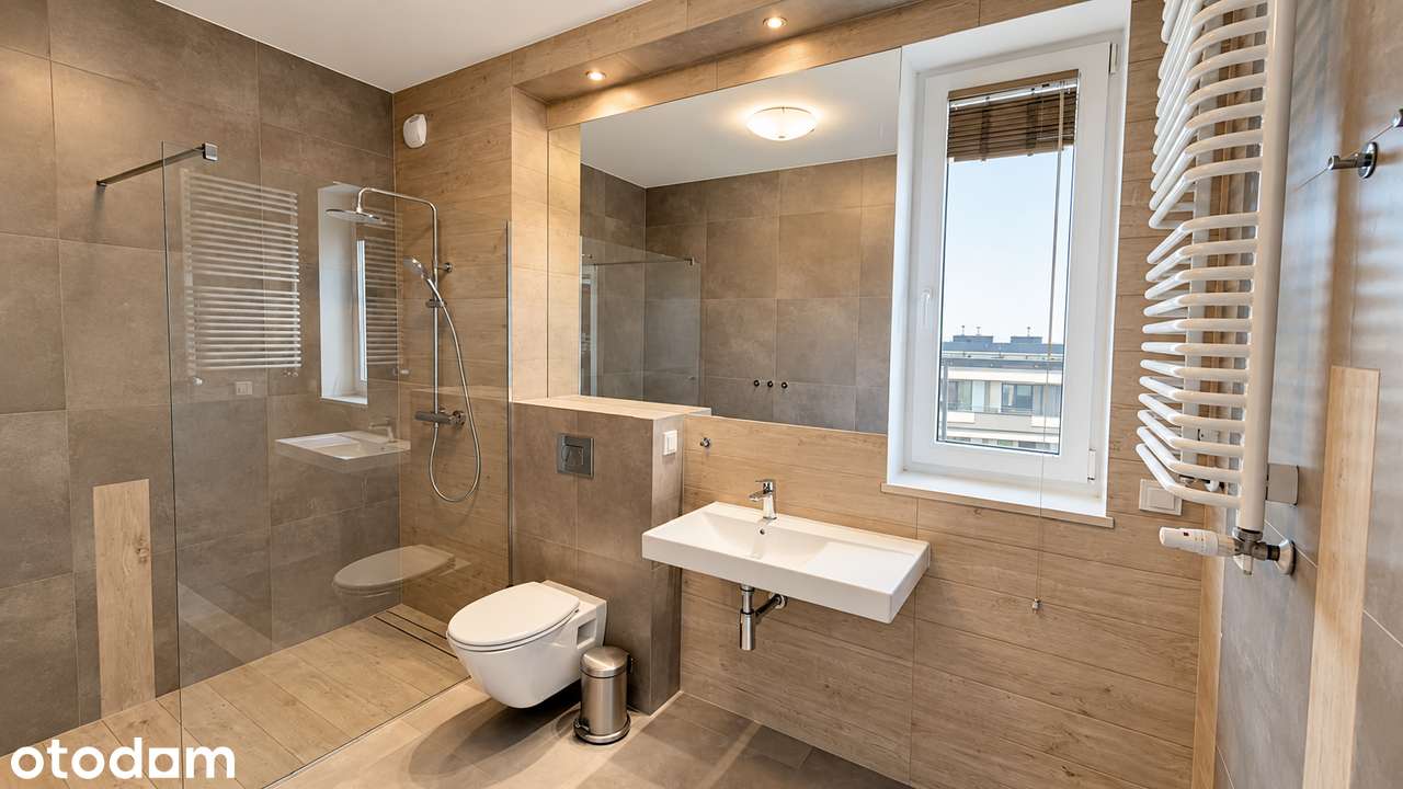 90 m² z panoramicznym widokiem | Metro Wilanowska | 2 balkony