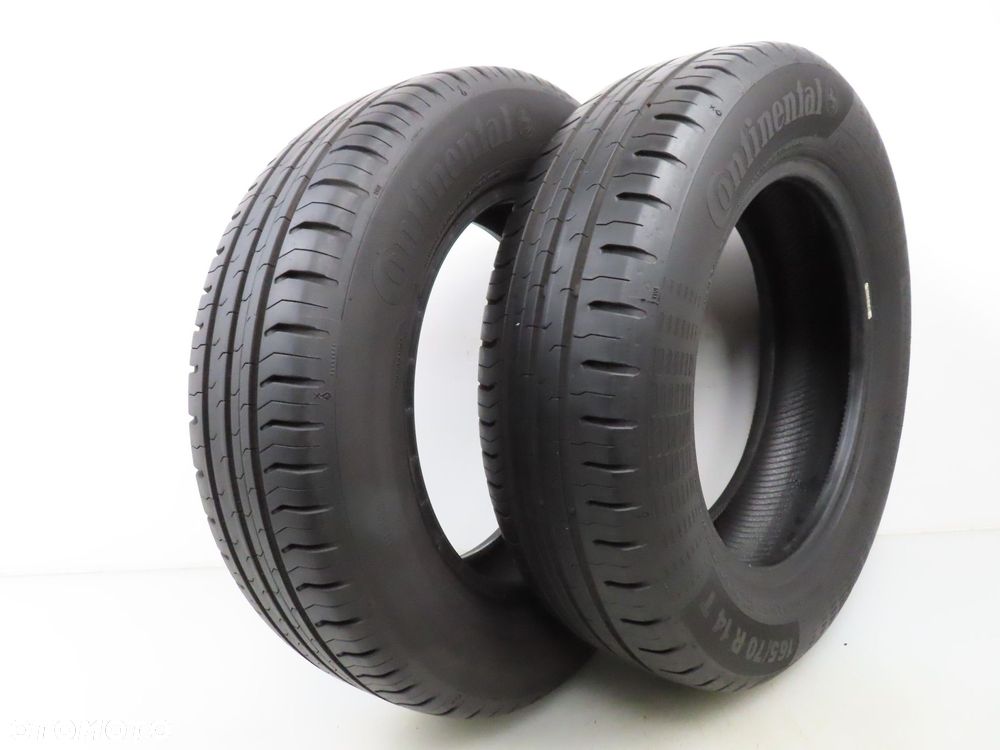 2x 165/70R14 OPONY LETNIE Continental ContiEcoContact 5 81T - 1