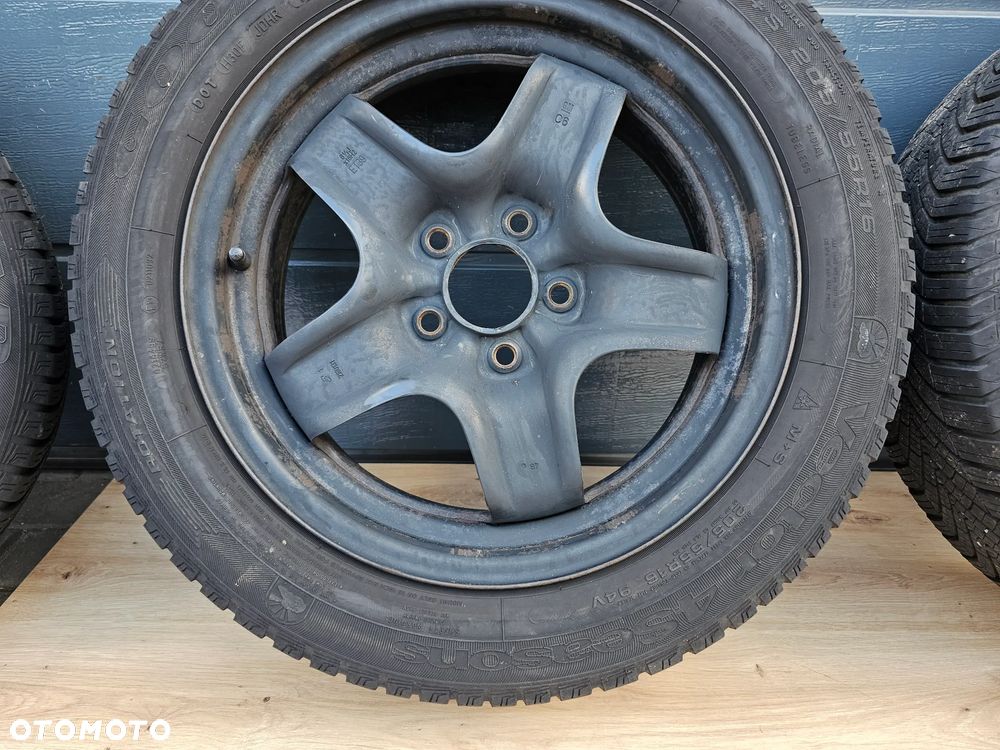 FELGI STALOWE STRUKTURALNE OPONY WIELOSEZON OPEL VECTRA C ASTRA H ZAFIRA A B MERIVA B SIGNUM 5X110 16 CALI 205/55/16 ET39 - 10