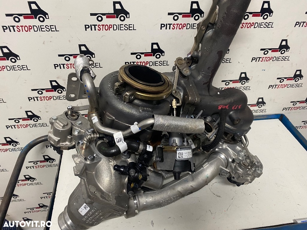 Turbo Turbina Turbosuflanta BMW BI-turbo 11658596273 X3[-7] SERIA[3-8] 2018 2019 2020 2021 2022 2023 2024 - 5