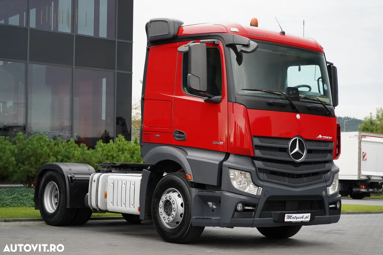 Mercedes-Benz ACTROS 1845 / SISTEM HIDRAULIC / CABINĂ JOSĂ / EURO 6 / - 4