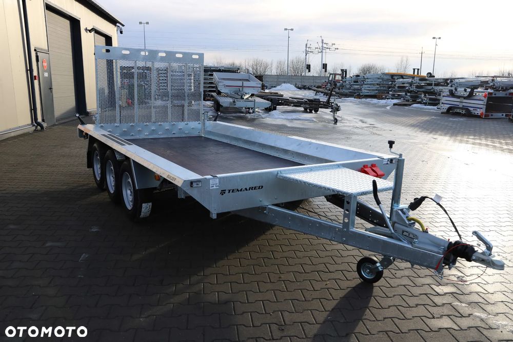 TEMARED /MARTZ BUILDER 3 4018/3 S 3,5T ,Koła 14C, 400x180x30 do przewozu sprzętu budowlanego, TRAP, DMC 3500kg, 3 osie, - 7