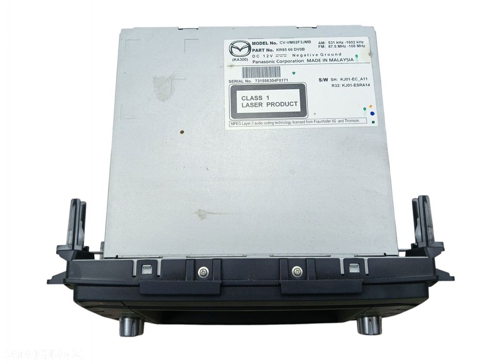 RADIO NAWIGACJA MAZDA CX-5 I (2011-2015) KR8566DV0B - 2