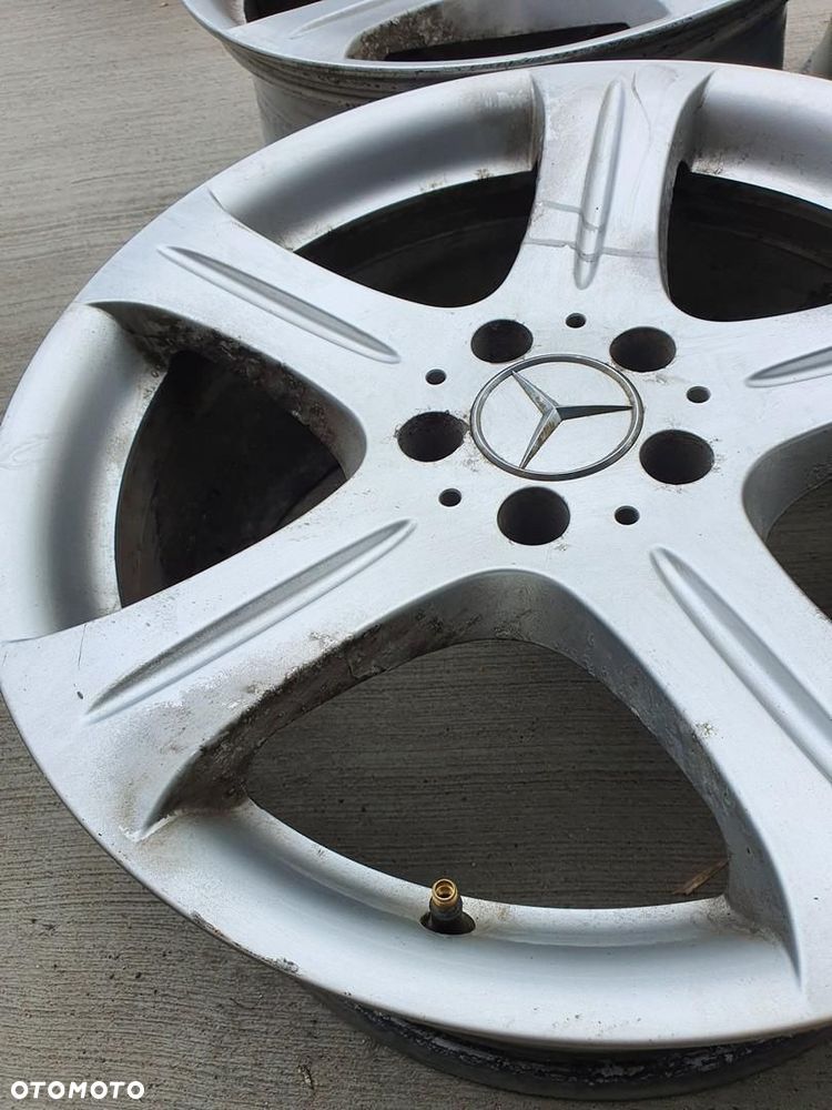 ALUFELGI FELGI 18 5x112 8,5J ET18 MERCEDES W220 A2194010802 4SZT - 3