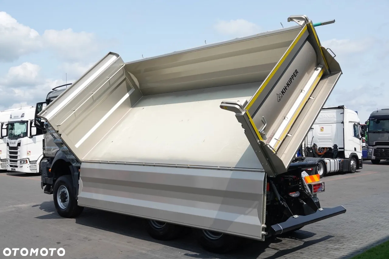 MAN TGS 33.480 / 6X6 / WYWROTKA 3 STRONNA / BORDMATIC / KH KIPPER / AUTOMAT / HARDOX  / BOGATA OPCJA / FABRYCZNIE NOWY / 2025 - 11
