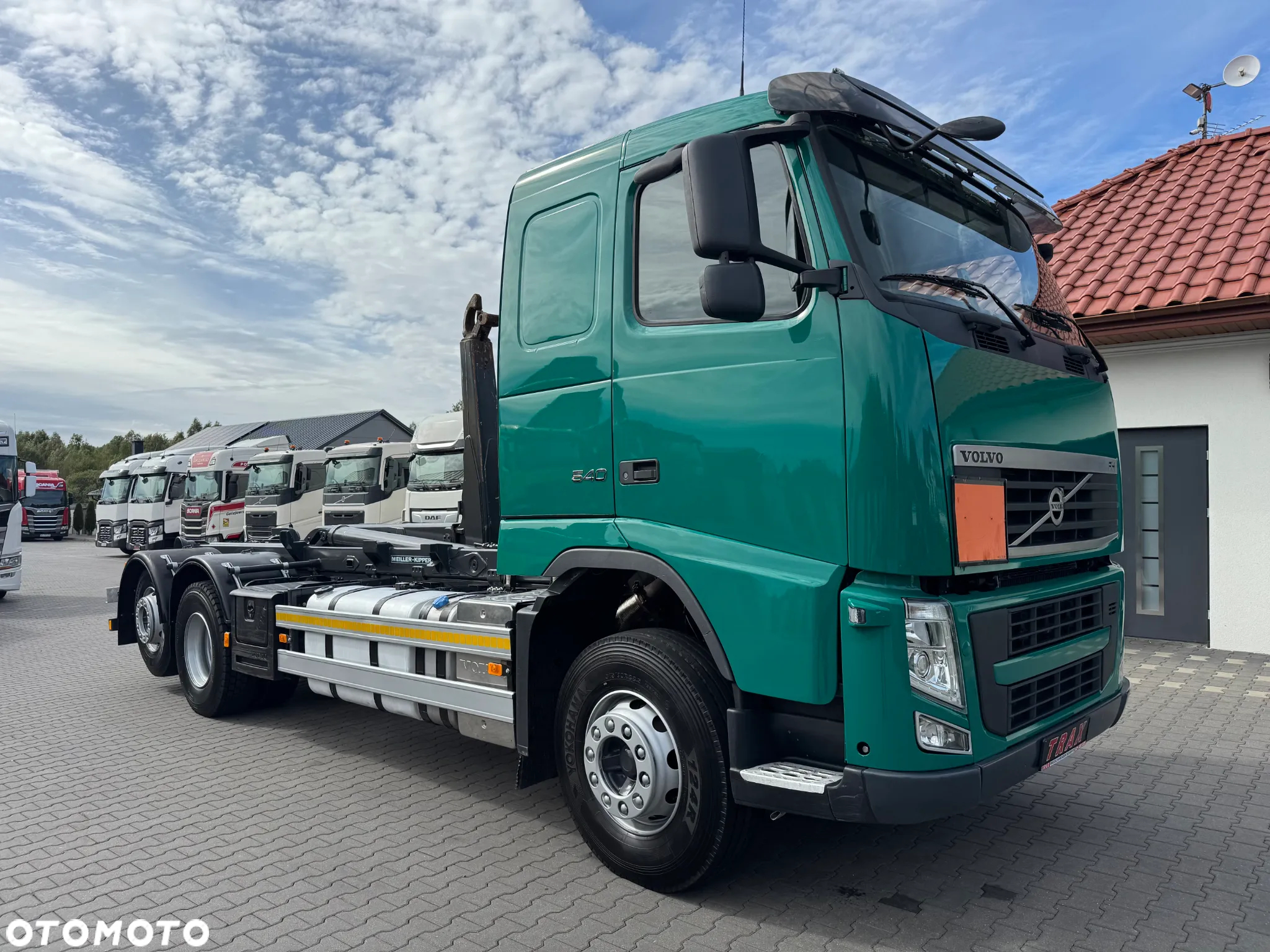 Volvo FH540 6x2 ORYGINALNY HAKOWIEC MEILLER RK 20.67, OŚ SKRĘTNA I PODNOSZONA, 2011r, IDEAŁ - 26