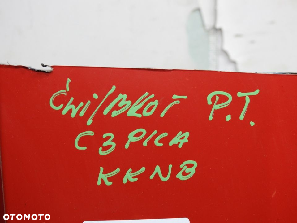 ĆWIARTKA BŁOTNIK PRAWY TYŁ KKNB CITROEN C3 PICASSO - 8