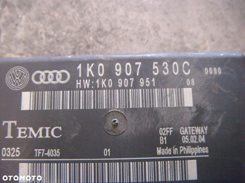 vw touran 1  04r moduł getaway 1k0907530c - 2