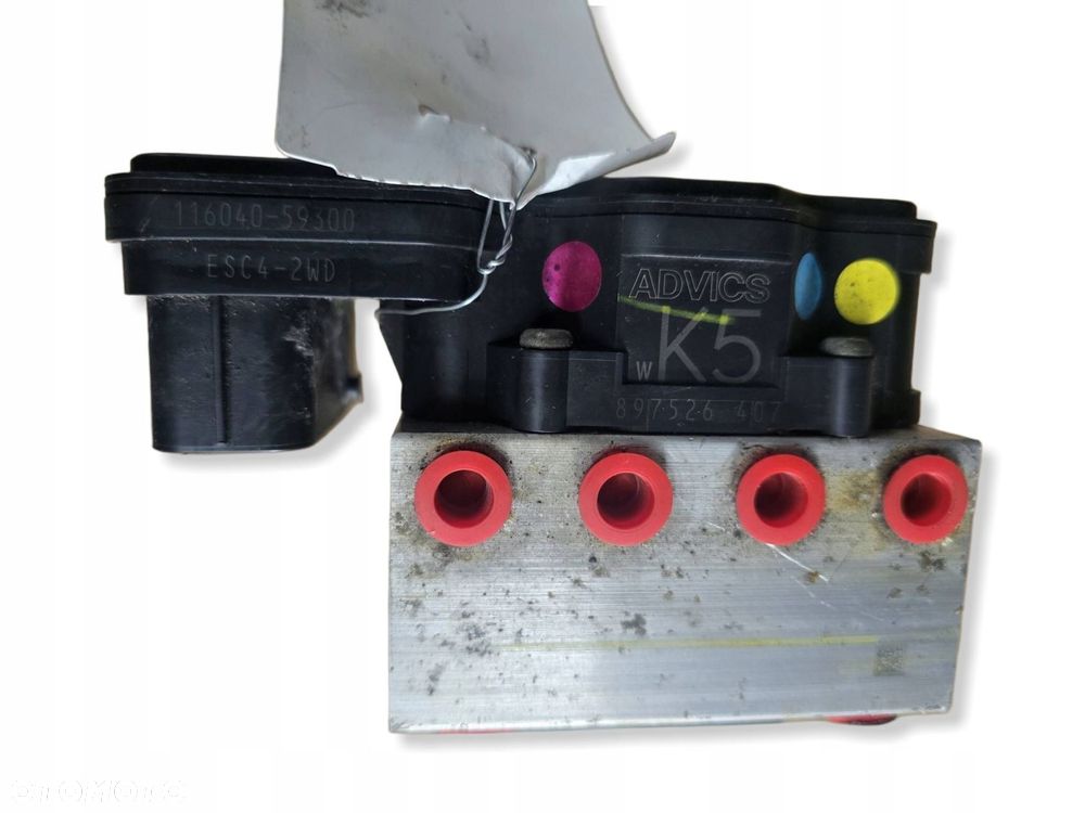 pompa hamulcowa abs 116040-59300 esc-4 isuzu d-max nr 440916 - 2