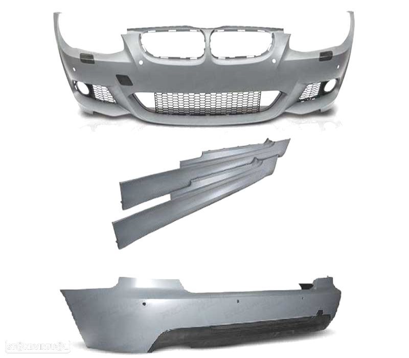 KIT CARROÇARIA BMW E92 10-14 LOOK M PDC SRA - 3