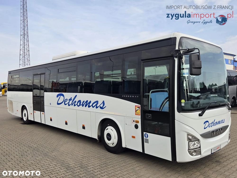 Iveco CROSSWAY/ SPROWADZONY/ 186 000 KM / MANUAL/ 64 MIEJSCA + STOJĄCE - 1