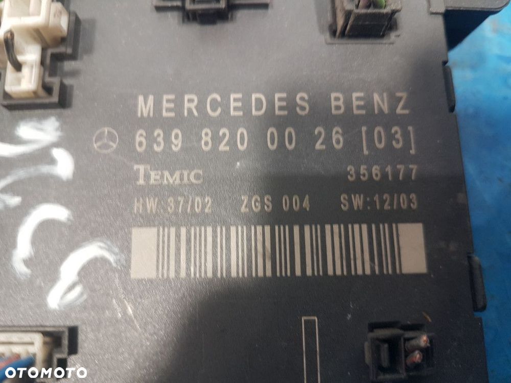 MERCEDES-BENZ VIANO W639 STEROWNIK DRZWI LP 6398200026 - 2