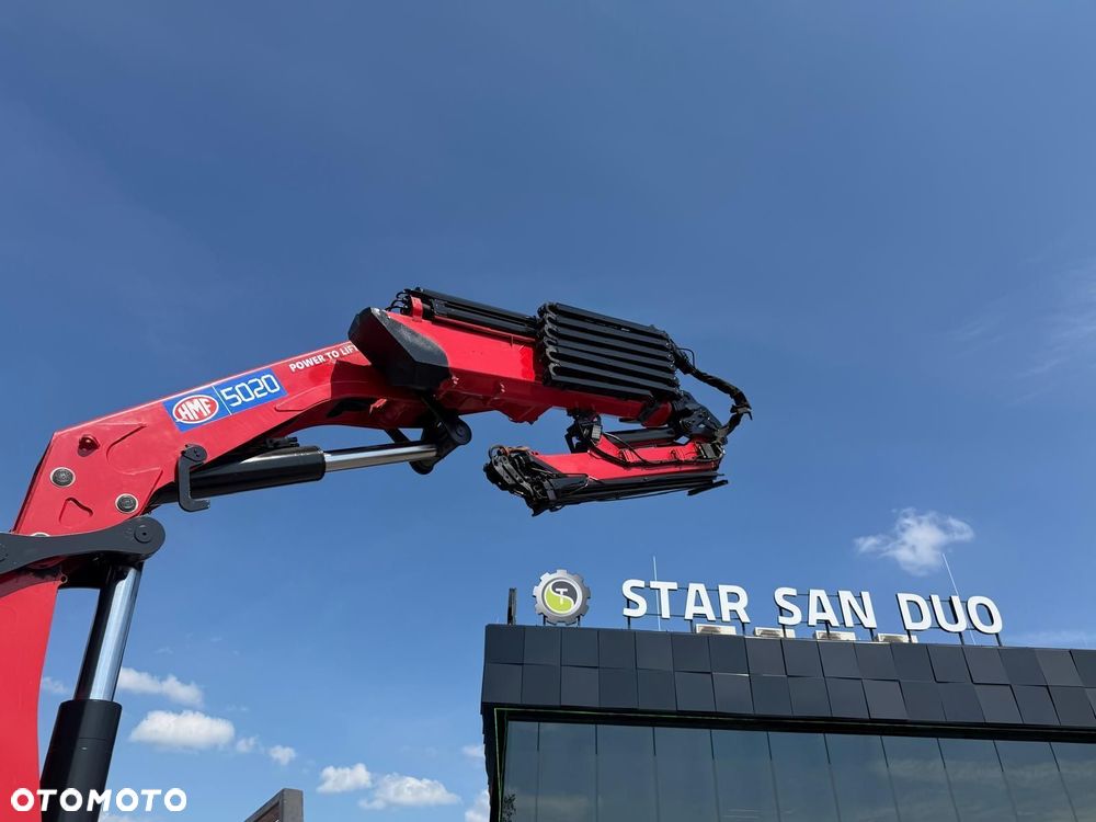 Mercedes-Benz AROCS 3253 8x4 HMF 5020 Fly Jib HDS Żuraw Crane Kran - 22