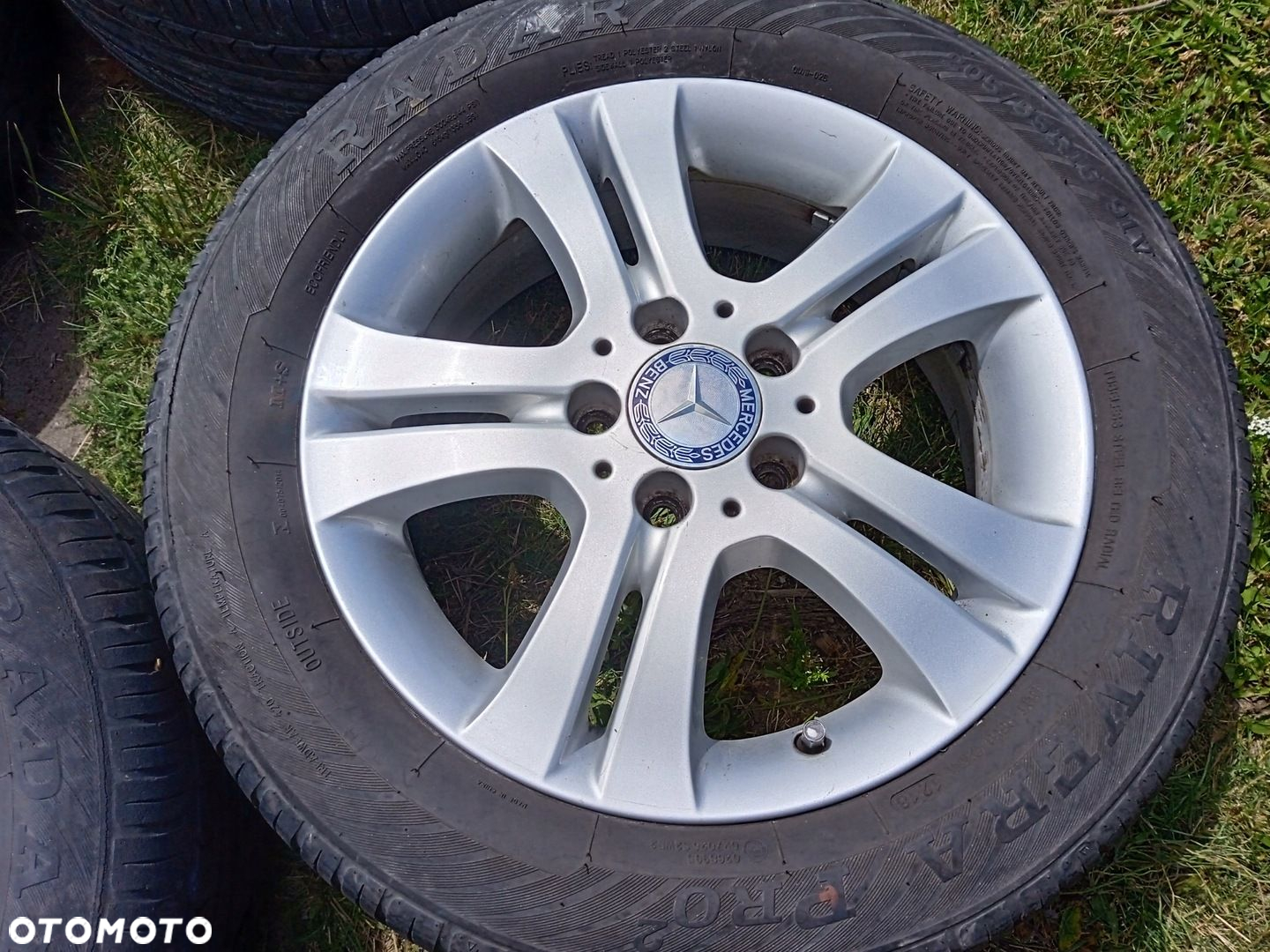 felgi aluminiowe 5x112 Mercedes A C W168 W169 W176 W203 Vw Passat et46 16 - 4