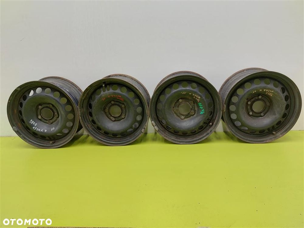 Felgi stalowe Opel ASTRA III H ZAFIRA B 5X110 6,5 J R15 ET 35 - 1