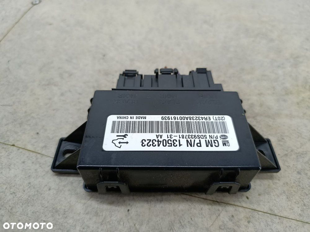 MODUŁ FOTELA OPEL INSIGNIA A 13504323 5DS933781  HELLA 2.0 CDTI - 5