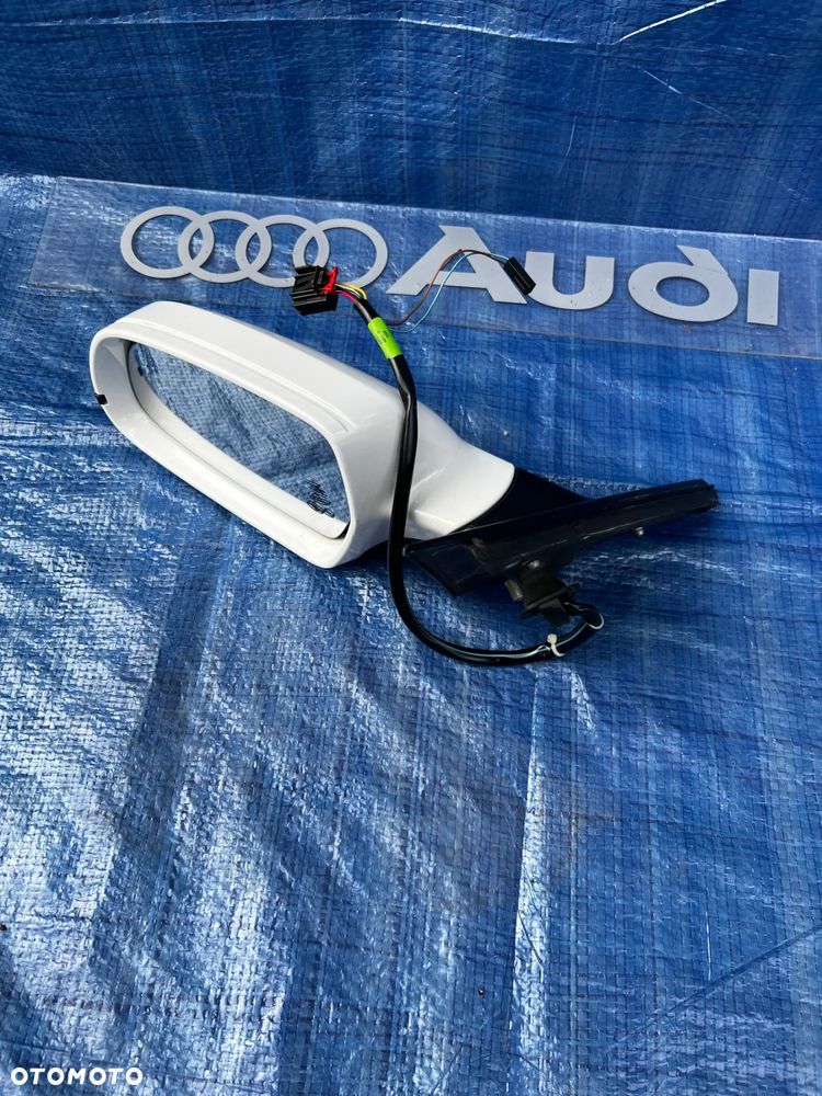Lusterko lewy przód lewe kierowcy Audi A4 B8 6 +2 pin - 3