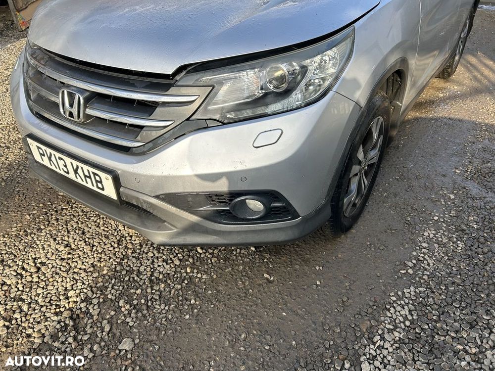 Bara fata Honda CR - V IV 2012 - 2018 GRI (1201) model cu spalatoare far - 2