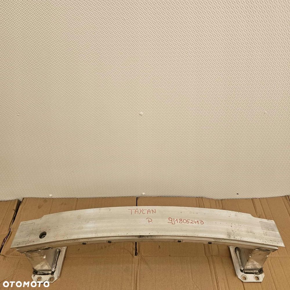 porsche taycan 9j1 belka wzmocnienie zderzaka przód przednia - 1