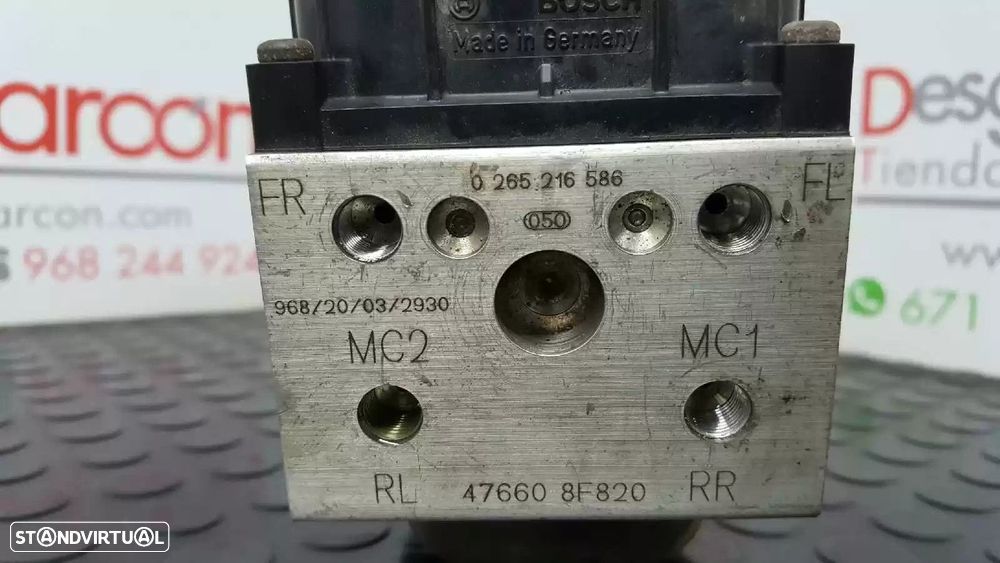 ABS NISSAN PRIMERA 1999 -476608F820 - 2