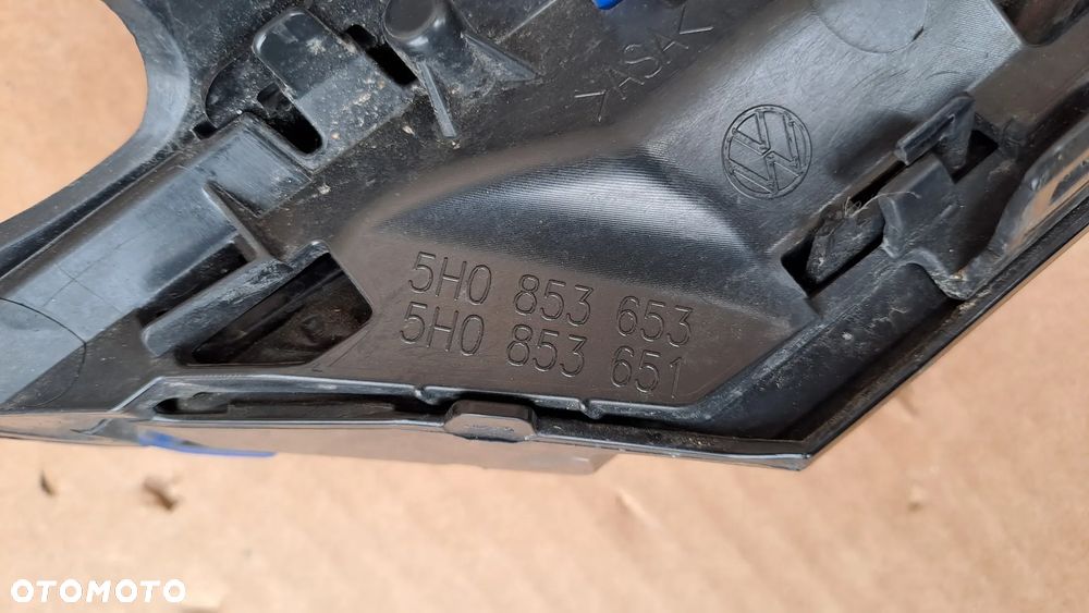 VW VOLKSWAGEN GOLF VIII 8 GTE 2020+ ATRAPA GRILL 5H0853653 5H0853651 ŁADNY - 7