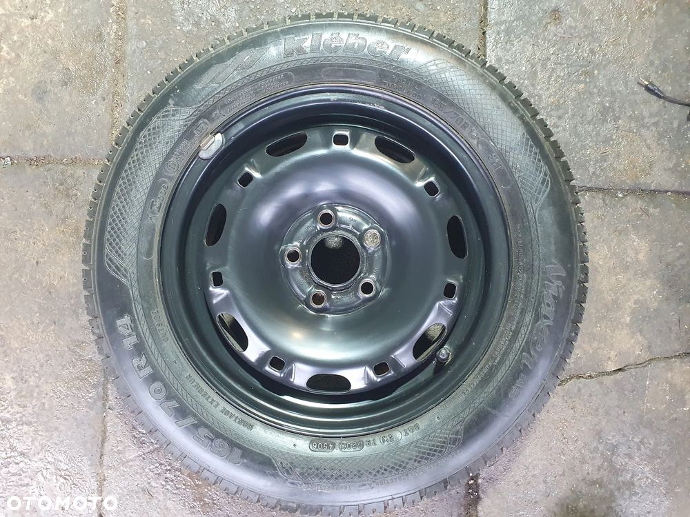 KOŁO ZAPASOWE DOJAZDOWE VW POLO 6Q0601027H 5X100 ET35 165/70R14 SKODA FABIA IBIZA - 1