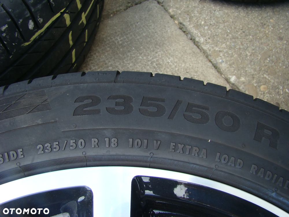 a345 5x108 Ford Kuga S-Max Galaxy 7,5jx18 opony lato 235/50 R18 czujniki - 10