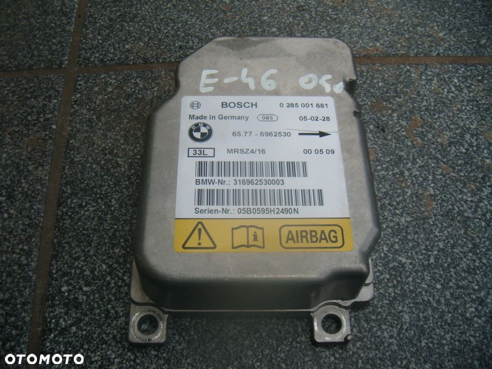 bmw e-46 05r sensor airbag 6962530 - 1