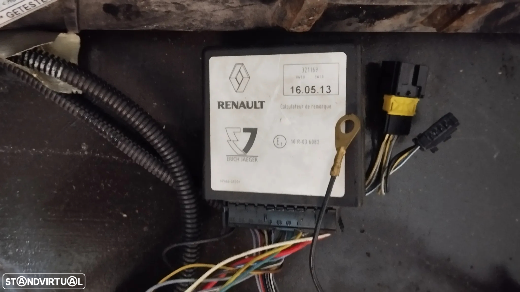 ENGATE / GANCHO DE REBOQUE ORIGINAL RENAULT SCENIC III 09-16 REF. 7711423040 - 2