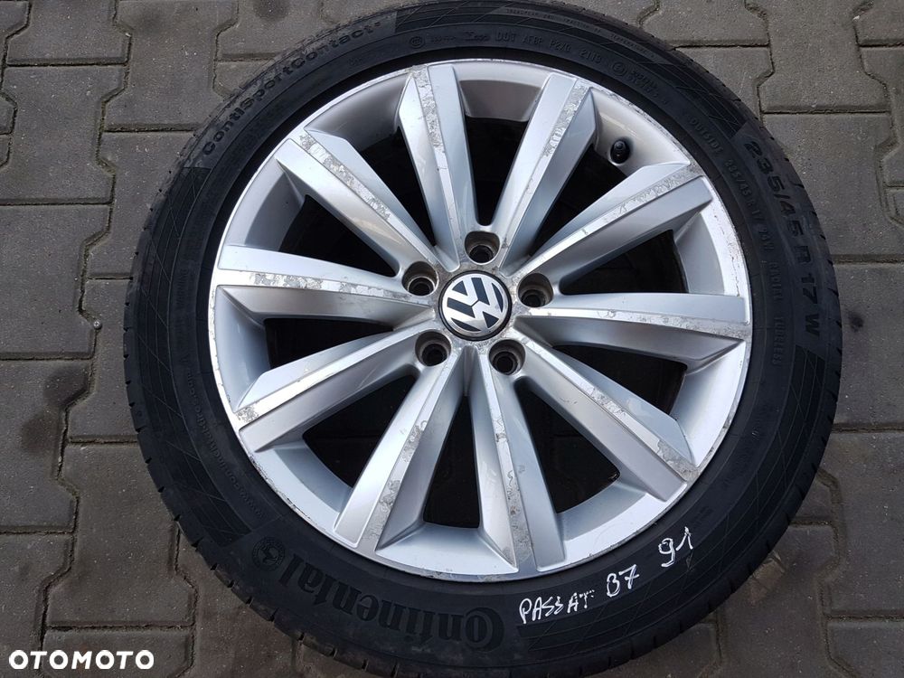 VW PASSAT B7 10-14r PASSAT CC B6 FELGA ALUMINIOWA 17 5X112 3AA601025F