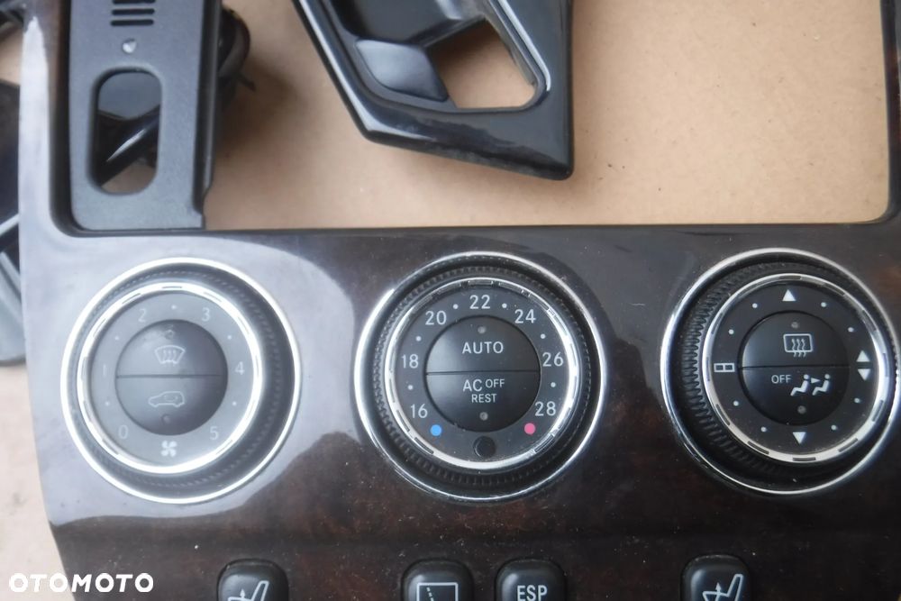 Mercedes ML Lift W163 ramka drewno komplet dekory - 12