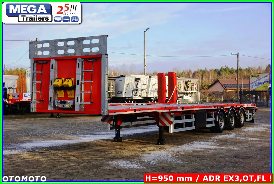 Inny Kontenerowa / budowlana 13.60 m, h=950 mm, full ADR EX3, OT, FL UNIWERSALNA !!! - 5