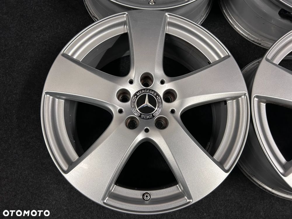 Alufelgi Mercedes C-Klasa W205, W204, E-Klasa W212, W213 17 cali 5x112 4szt. z czujnikami, ŁADNE! - 7