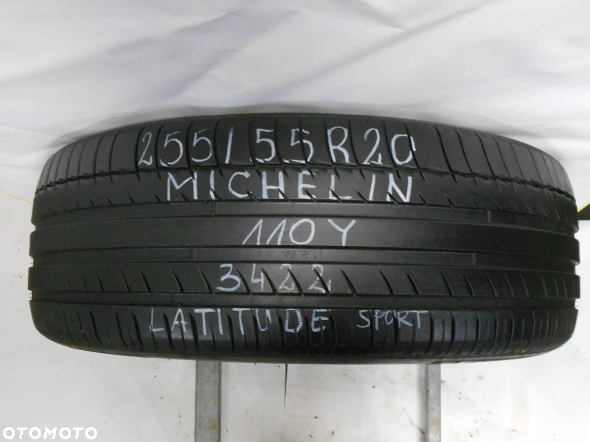 OPONA POJEDYNKA 255/55R20 MICHELIN LATITUDE SPORT  DOT 3422 6.8MM - 1