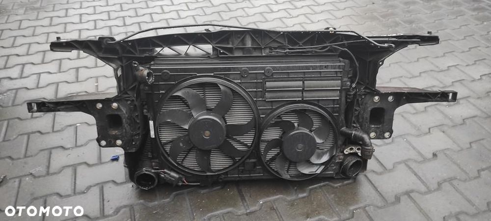 SEAT LEON 2 II 05-12 1.9 TDI 2.0 TDI KOMPLETNY PAS PRZEDNI WZMOCNIENIE CHŁODNICE WENTYLATOR BELKA WYSYŁKA !!! - 2