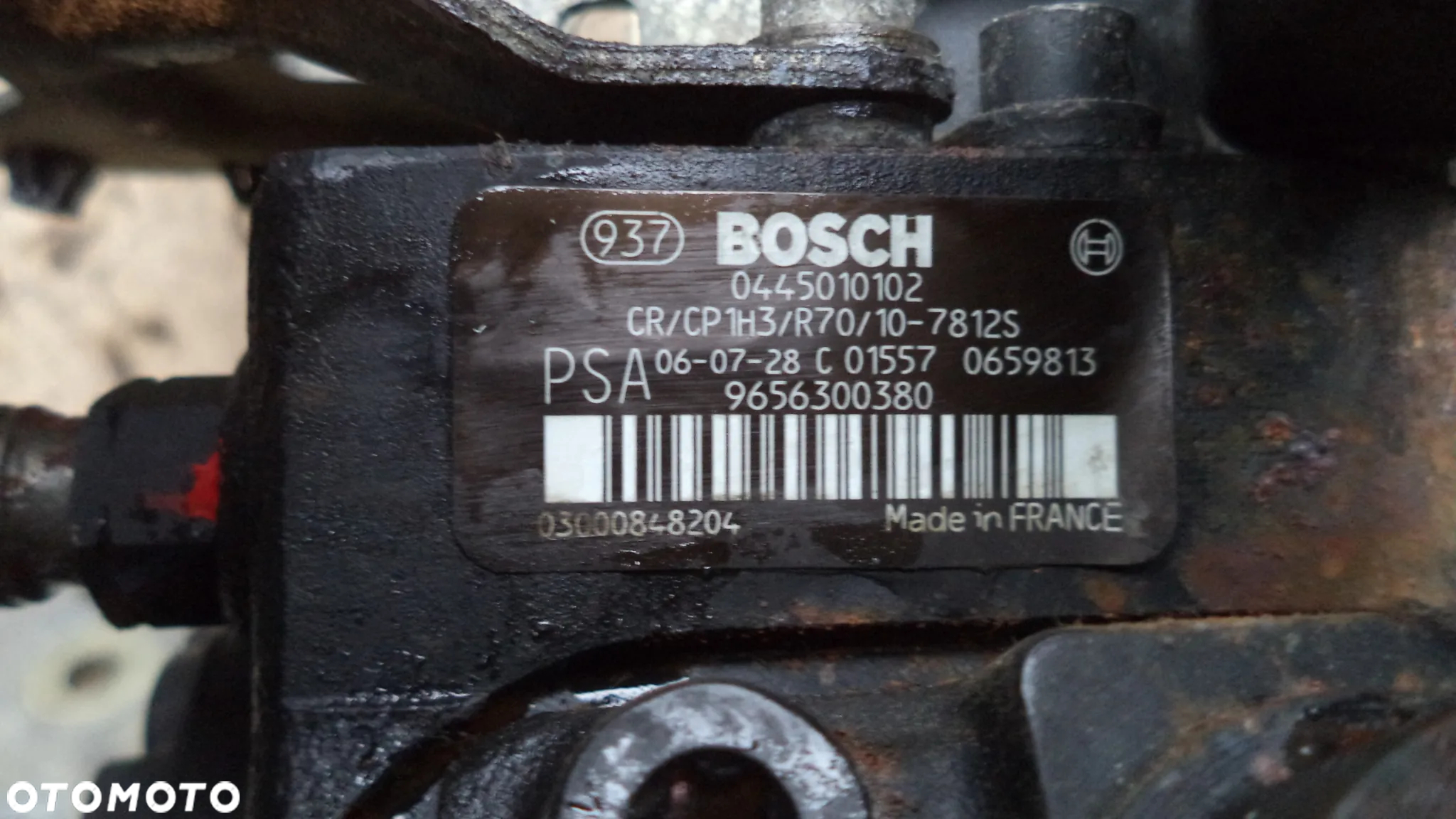 Pompa wtryskowa Ford Focus MK2 C-Max 1.6 TDCI 9656300380 - 2