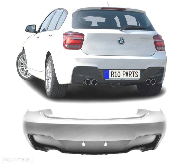 PARA-CHOQUES TRASEIRO BMW F20 F21 10-15 LOOK M PERFORMANCE 00--00 - 1